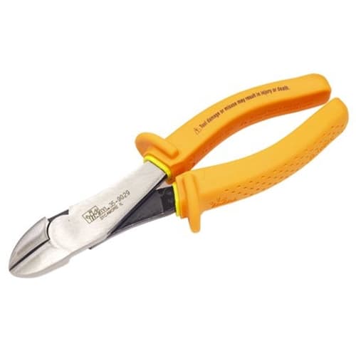 IDEAL 35-9029 8 in. Insulated Diagonal Cutting Pliers with Angled Head - Mactool Shop