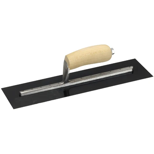 MarshallTown MXS224B 12240 - 22 X 4 BS Finishing Trowel Curved Wood Handle - Mactool Shop