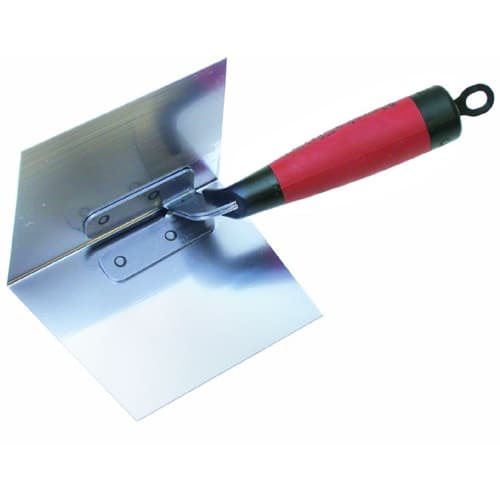 MarshallTown 24D 15324 - 5 X 3 3/4 Thin Coat Corner Trowel-DuraSoft Hdl - Mactool Shop