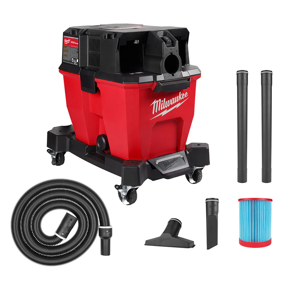 Milwaukee 0920-20 M18 FUEL 9 Gallon Dual-Battery Wet/Dry Vacuum, Bare Tool - Mactool Shop