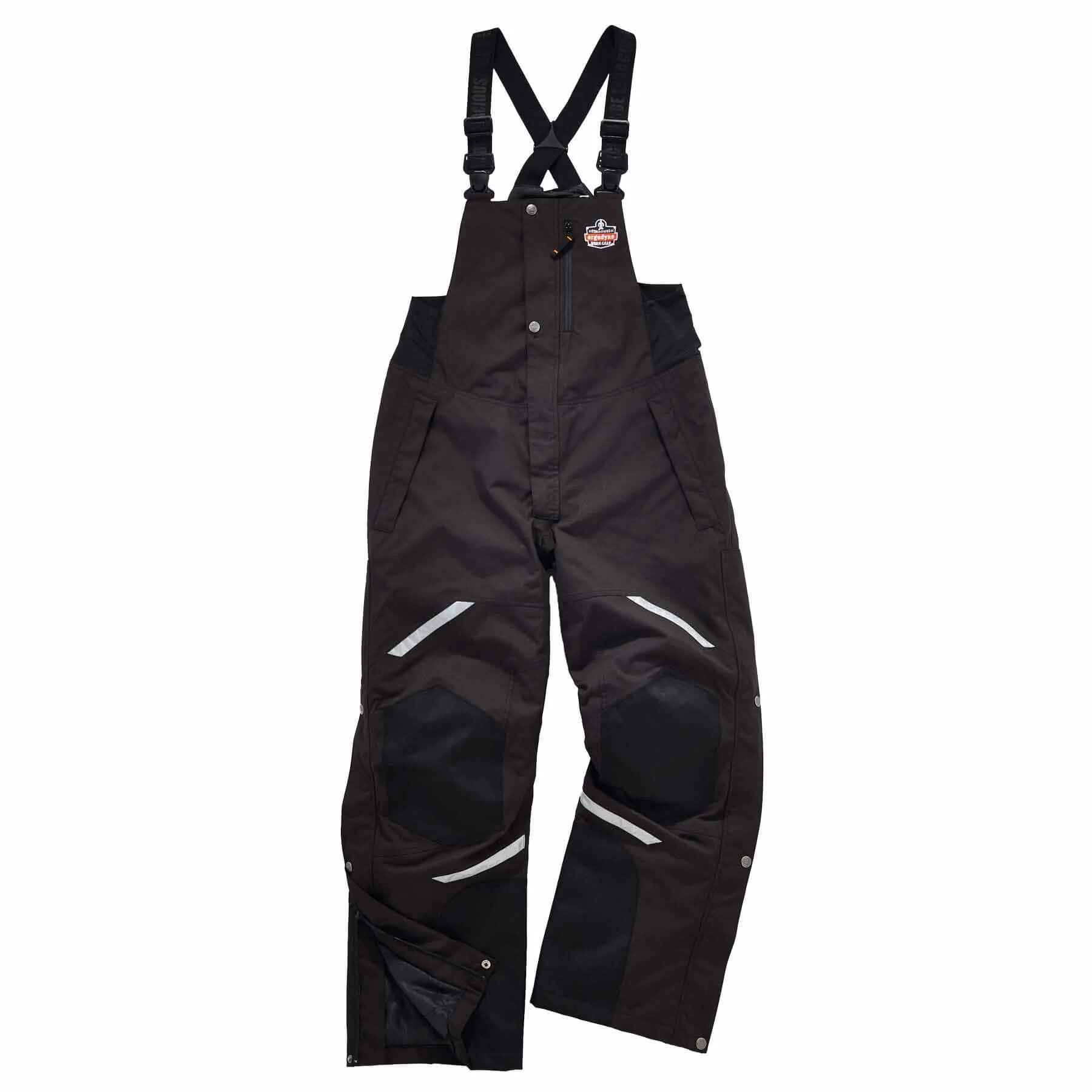 Ergodyne 41218 6471 4XL Black Thermal Bibs - 500D Nylon Shell - Mactool Shop