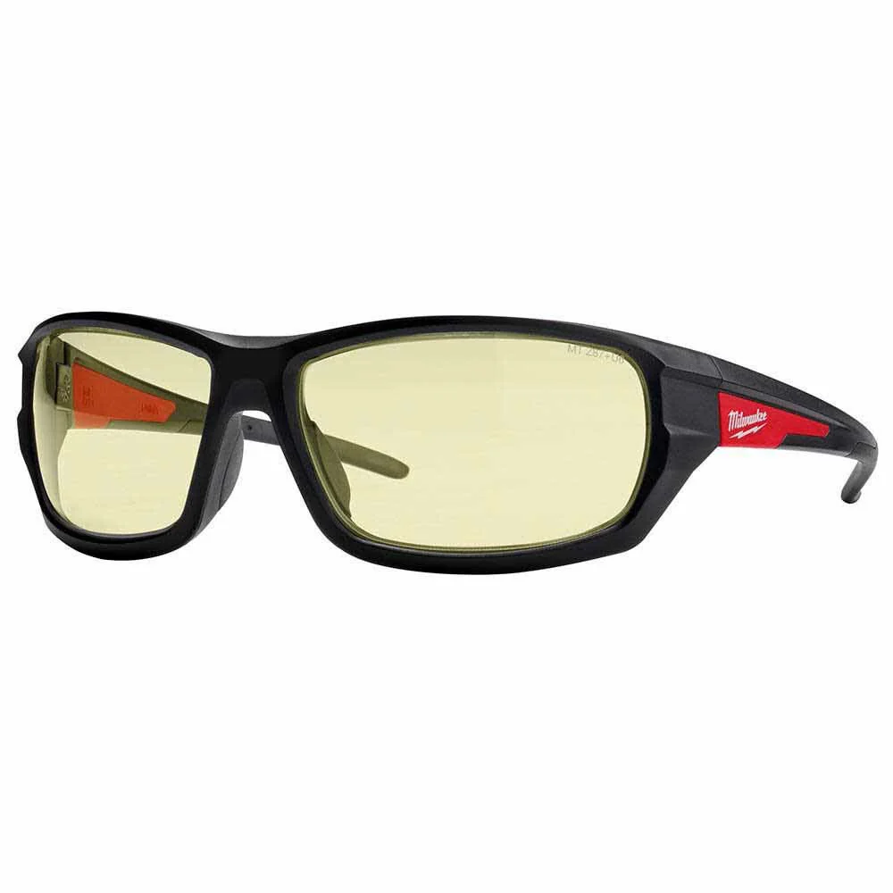 Milwaukee 48-73-2121 Performance Safety Glasses - Yellow Fog-Free Lenses (Polybag) - Mactool Shop
