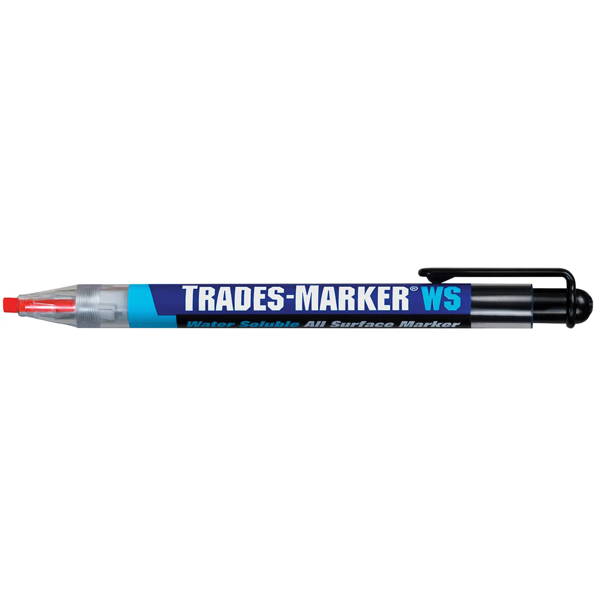 Markal 96173 Trades-Marker WS, 1 Holder/1 Refill, Red, 48 Pack - Mactool Shop