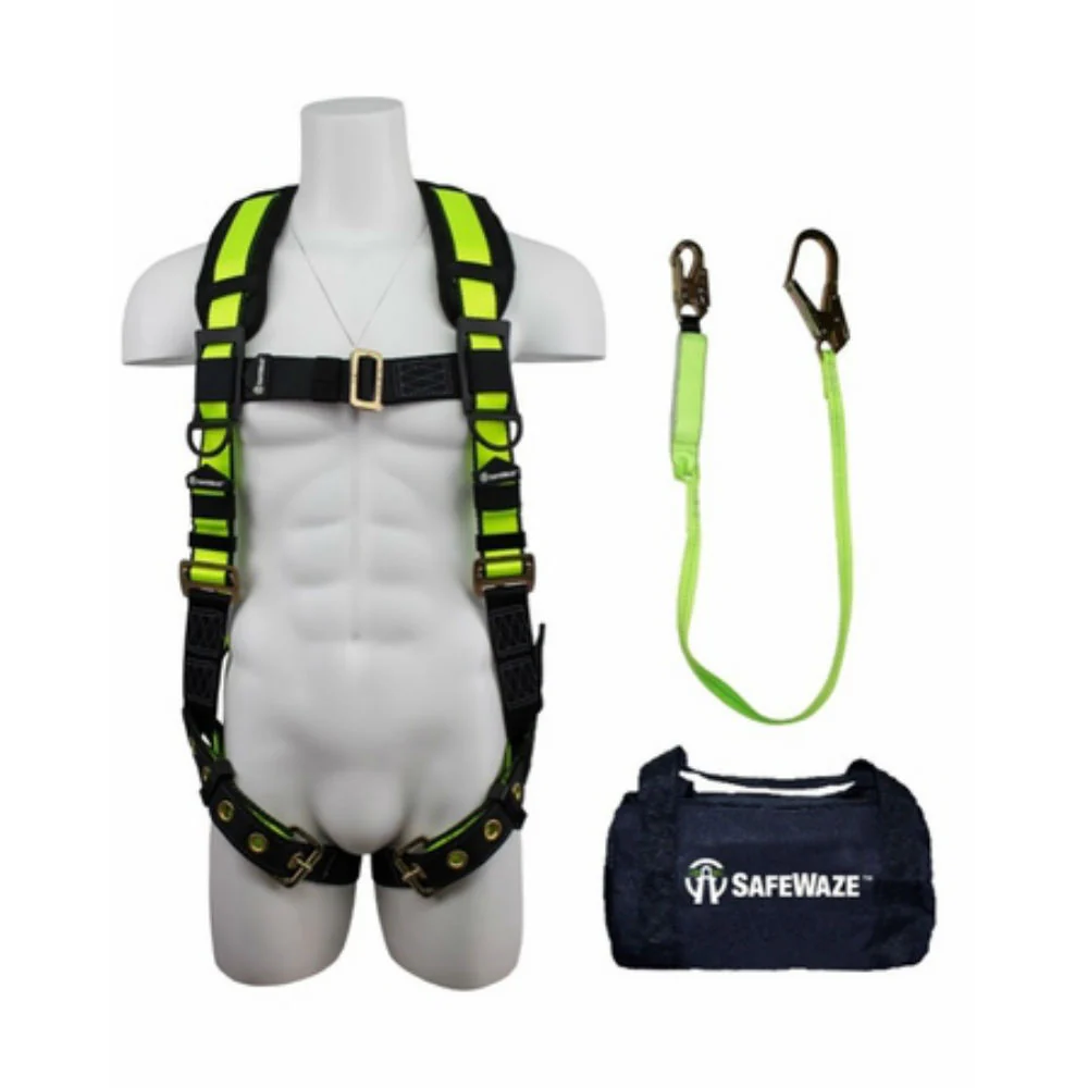 Safewaze FS-139-XXL Fall Protection Kit with 2X-Large Harness - Mactool Shop