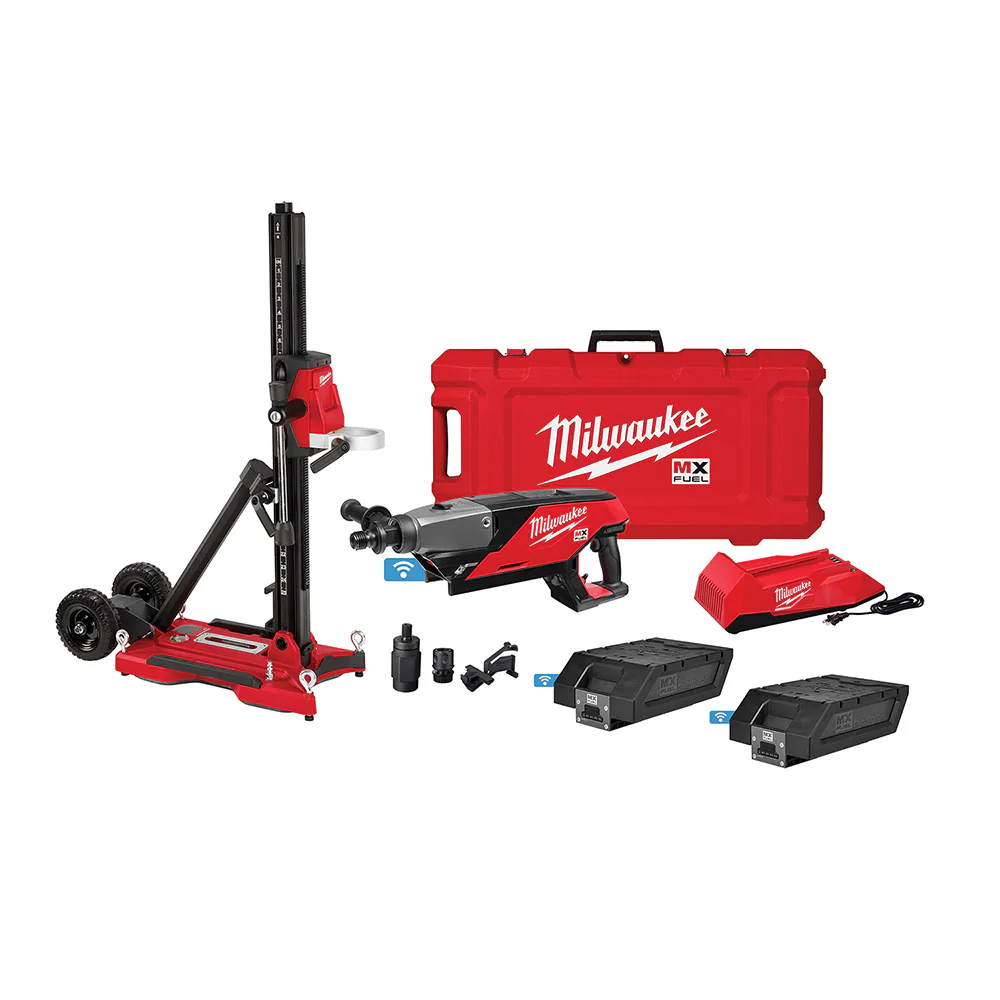 Milwaukee MXF301-2CXS MX FUEL™ Handheld Core Drill Kit w/ Stand - Mactool Shop