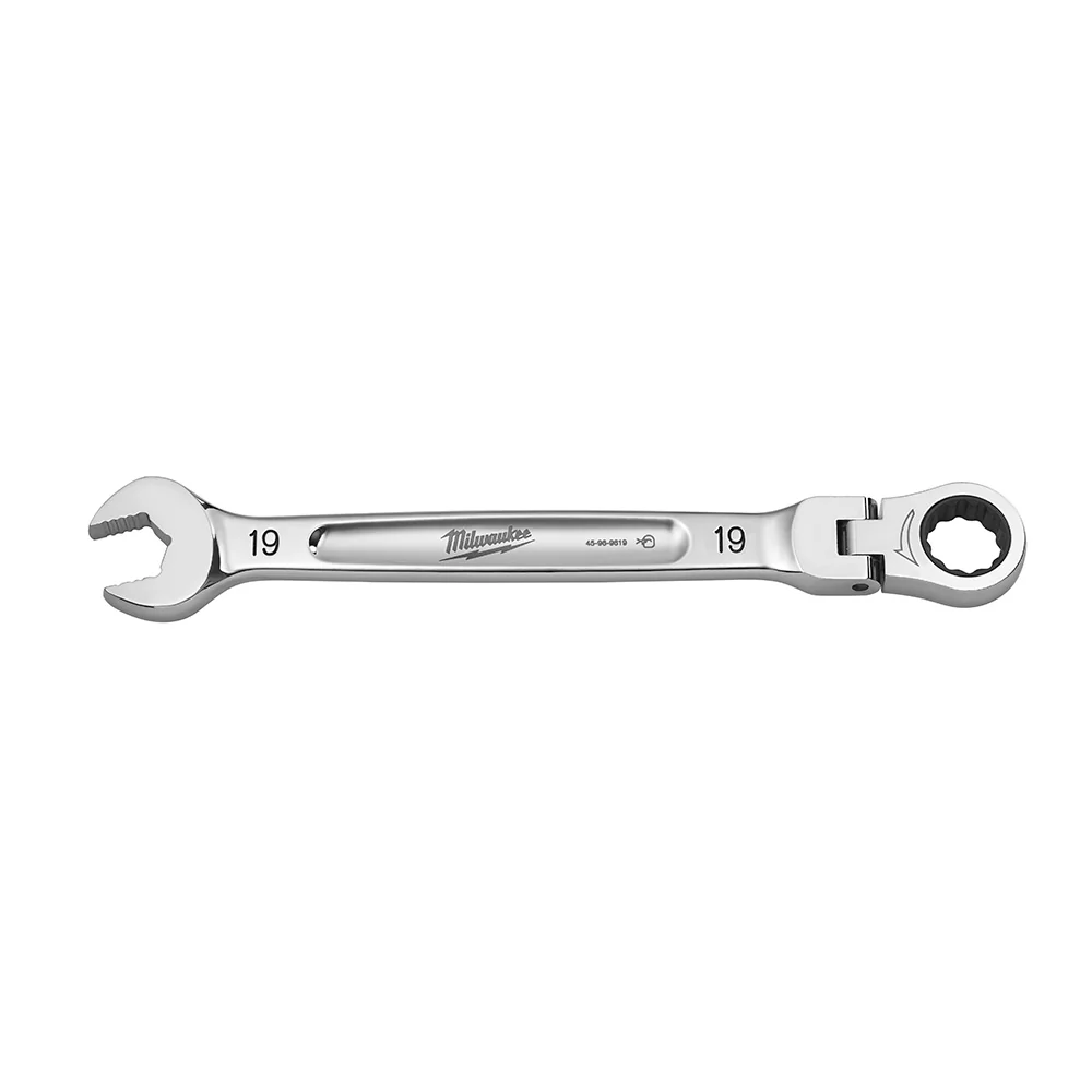 Milwaukee 45-96-9619 19mm Flex Head Combination Wrench - Mactool Shop