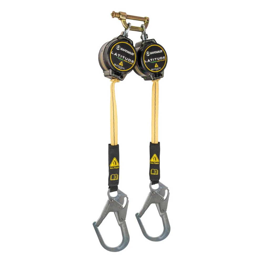 Safewaze 020-5218 Latitude Pro Arc Flash 7' Dual Web SRL: 9012 BWB, Rebar Hooks - Mactool Shop