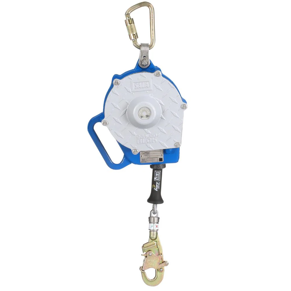DBI Sala 3400132 Sealed-Blok Self Retracting Lifeline, Galvanized Cable, 30' (9 m) - Mactool Shop