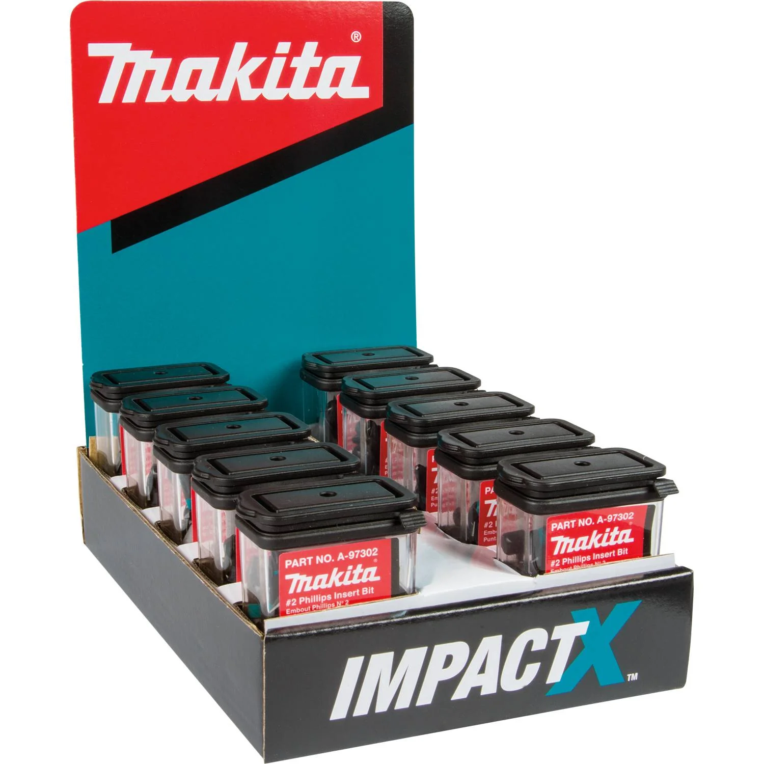 Makita A-97302-10 ImpactX #2 Phillips 1
