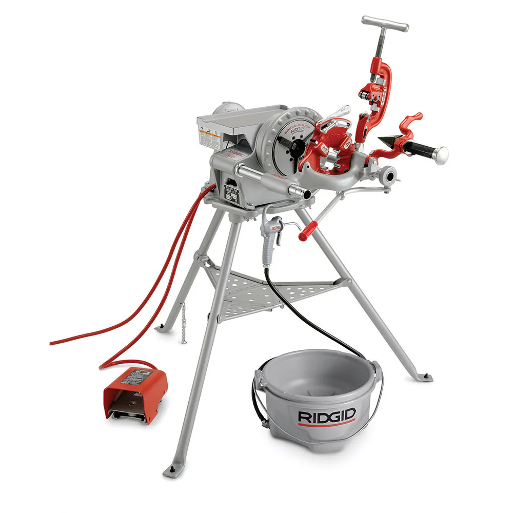 RIDGID 15722 300 Complete (57 RPM) Pipe Threading Machine - Mactool Shop