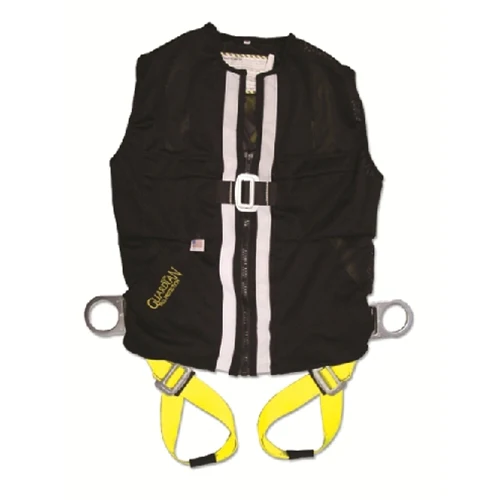 Guardian 02620 Large Black Mesh Construction TUX Full Body Safety Harness - Mactool Shop