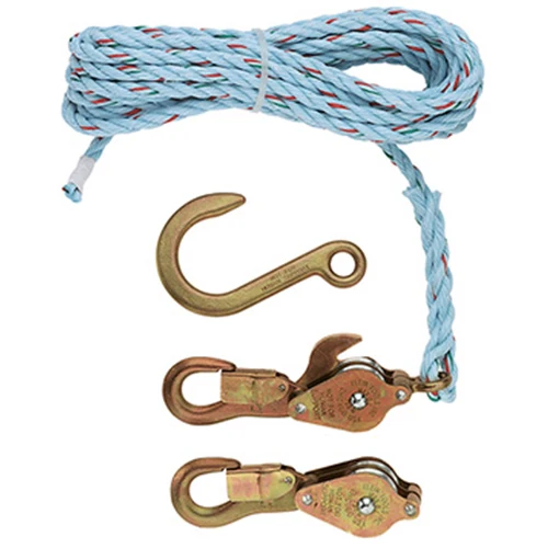 Klein Tools 1802-30SR Block and Tackle Spliced to Cat. No. 268 Block - Mactool Shop