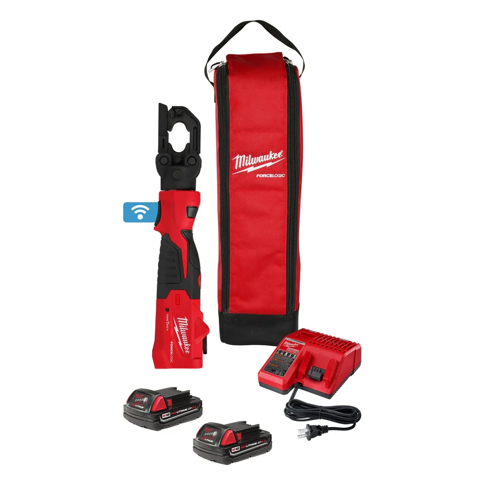 Milwaukee 2979-22 M18 FORCE LOGIC 6T Latched Linear Utility Crimper - Mactool Shop