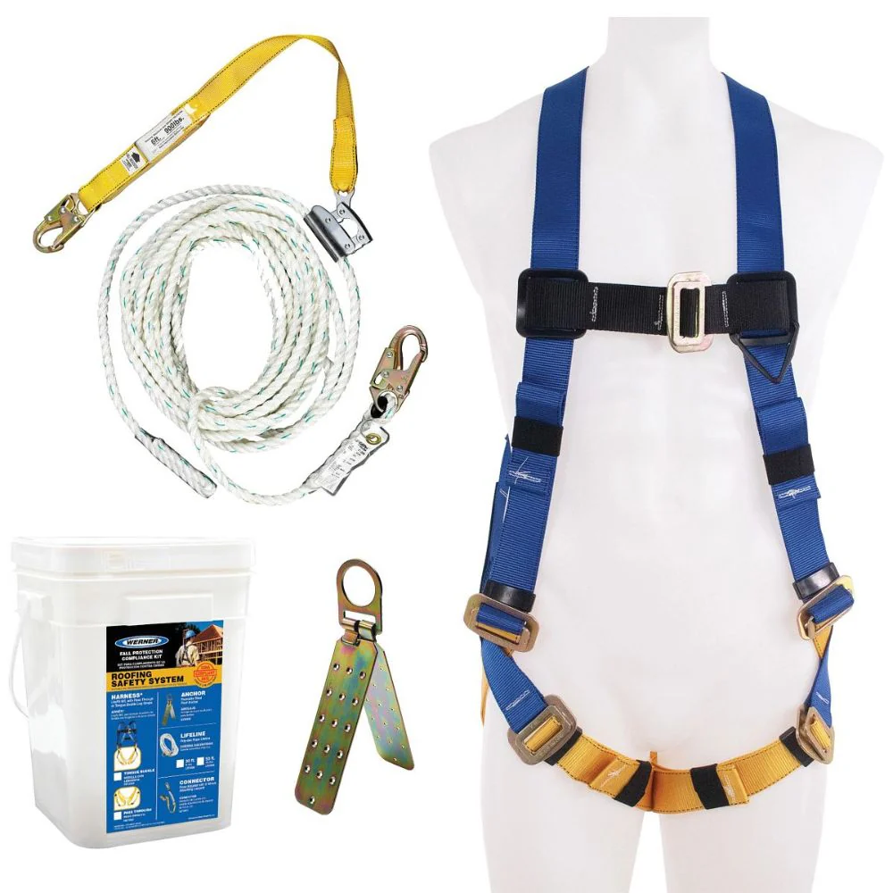 Werner K111101XP Roofing Kit-50' BSC (PT HRNS) Quanity 48 on a Pallet - Mactool Shop