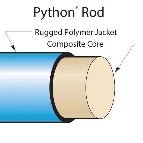 Condux 08781115 Replacement Rod for Python Duct Rodder, 5/16