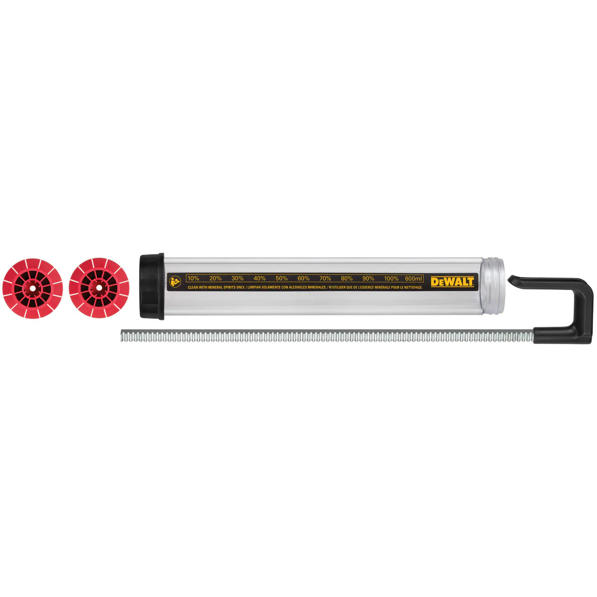 DeWalt DCE5801 600 mL Clear Sausage Tube Conversion Kit - Mactool Shop