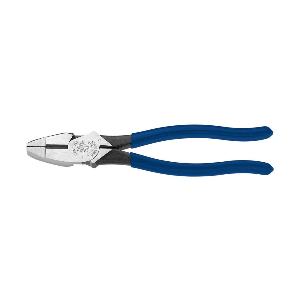 Klein Tools D213-9NE Lineman's Pliers, New England Nose, 9