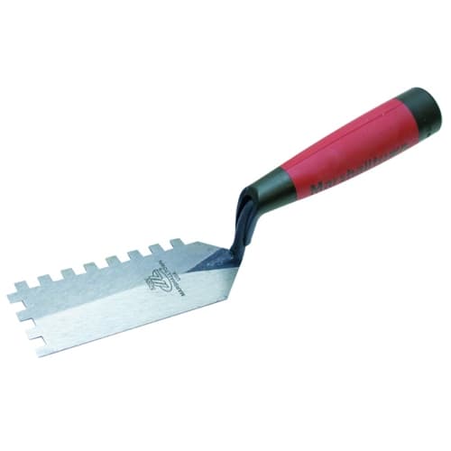 MarshallTown 52SND 11190 - 5 X 2 Square Notched Margin Trowel 1/4 SQ-DS Hdle - Mactool Shop