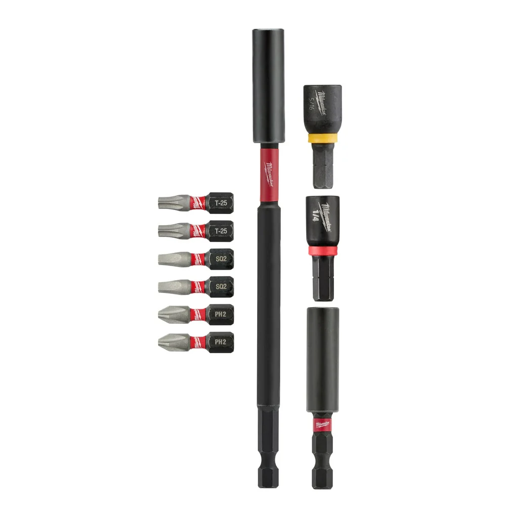 Milwaukee 48-32-4513 SHOCKWAVE 10PC EXPAND Impact Bit Set - Mactool Shop