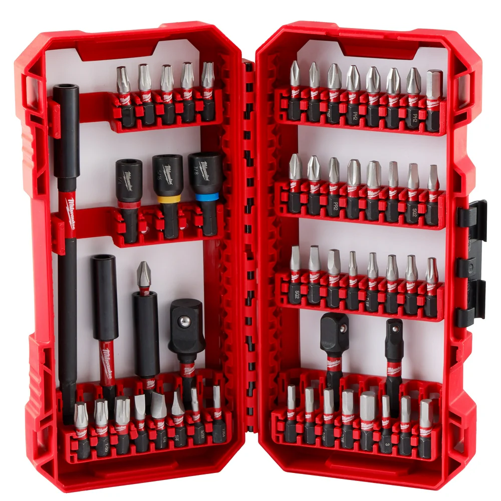 Milwaukee 48-32-4096 SHOCKWAVE Impact Duty Driver Bit Set - 55PC - Mactool Shop