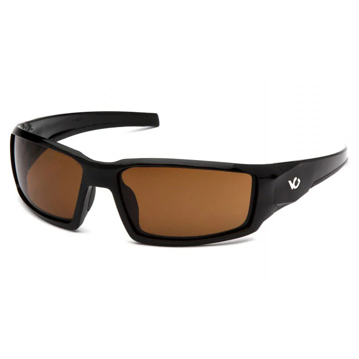Pyramex VGSB518T Venture Gear - Pagosa - Black Frame/Bronze Anti-Fog Lens Safety Glasses - Mactool Shop