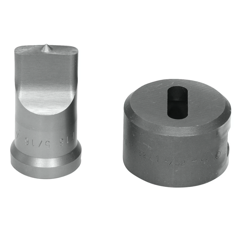 Edwards PDOB5/16X1-1/16 5/16X1-1/16 Oblong Punch & Die Set With Key-Way - Mactool Shop