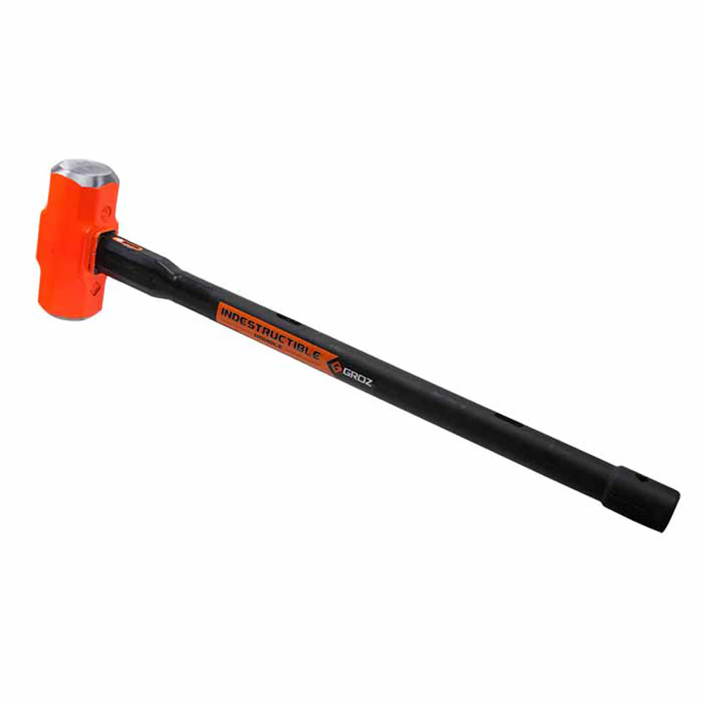 Groz 34511 Indestructible Handle Sledge Hammer, 6Lb, 30
