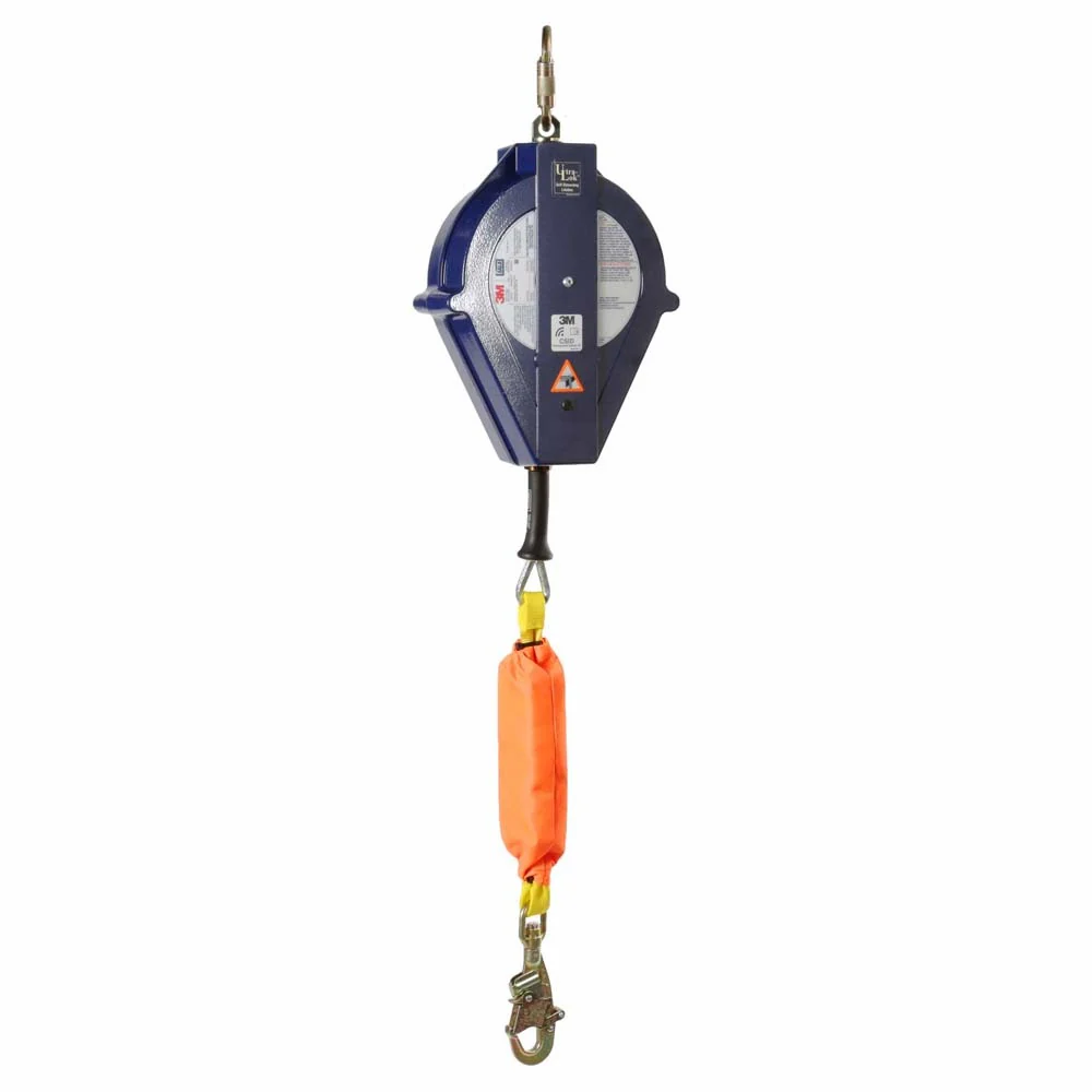 DBI Sala 3503885 Leading Edge Self-Retracting Lifeline,Aluminum Housing,Galvanized Steel Cable,55' - Mactool Shop