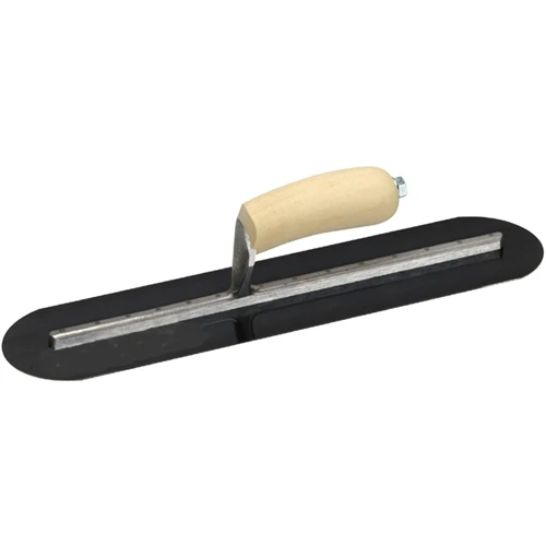 MarshallTown MXS75BFR 16874 - 18 X 3 Fully Rounded BS Finishing Trowel-Wood Handle - Mactool Shop