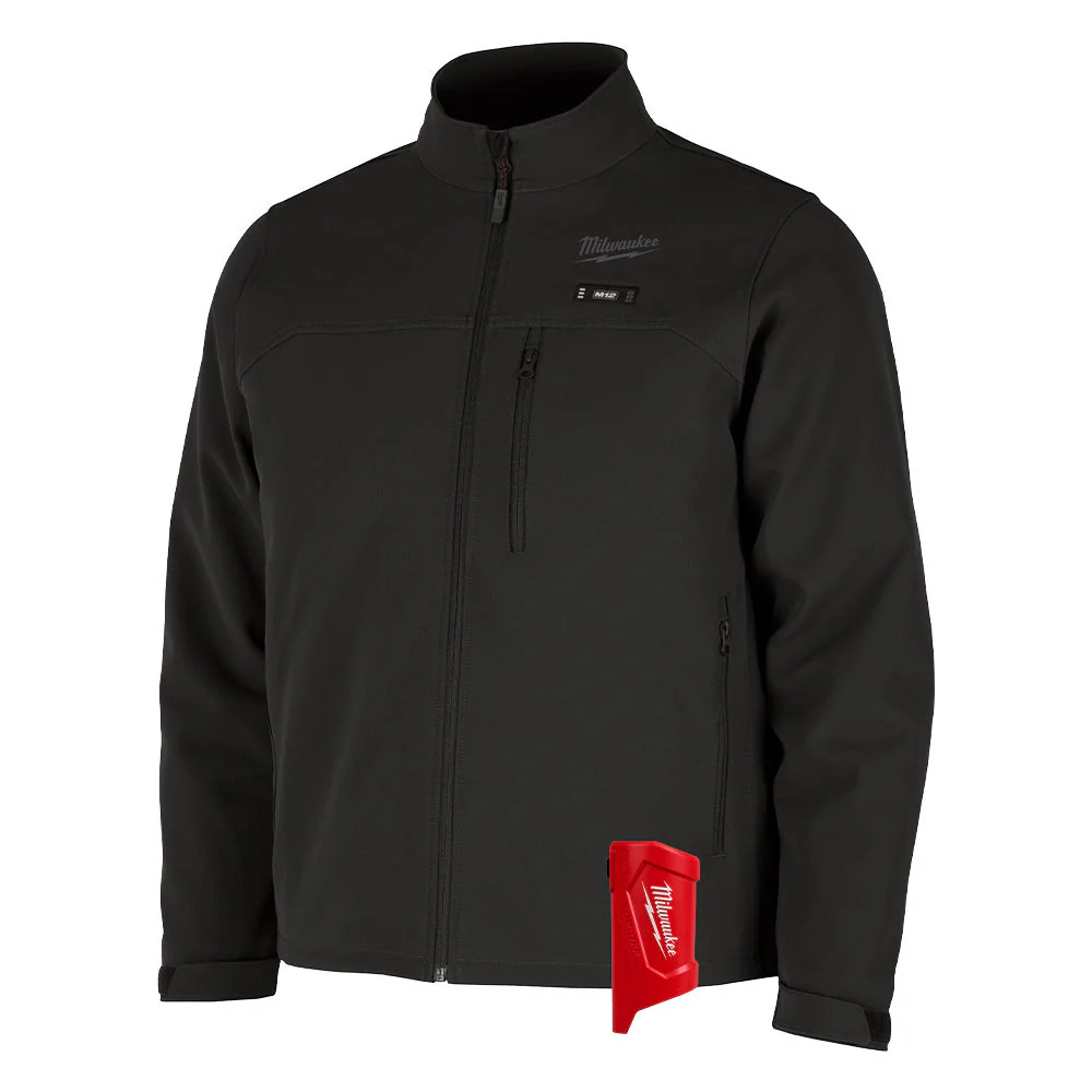 Milwaukee M100B-20 M12 Heated Black Toughshell Jacket Only - Mactool Shop