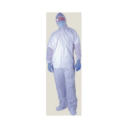 Ultra Clean Products APP0190-L-W-ADP Large Coverall with Elastic Wrist/Ankle, Hood, & Booties - Mactool Shop