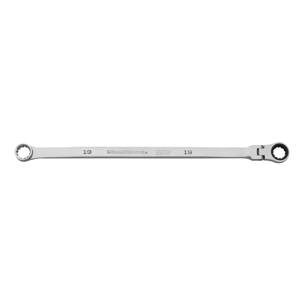 GearWrench 86117 17mm 120XP Universal Spline XL GearBox Flex Head Ratcheting Wrench - Mactool Shop