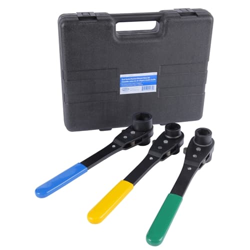 Reed LVDSSET Value Dual Socket Wrench - 3 Wrench Set - Mactool Shop