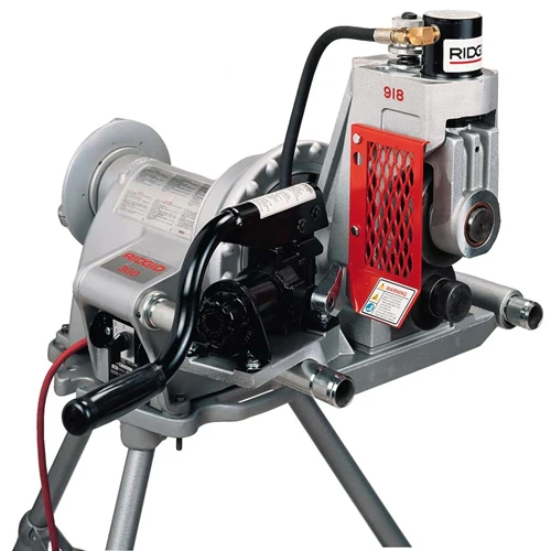 RIDGID 47222 918 Compact Hydraulic Roll Groover with Powerful 15-Ton Hydraulic Ram & 2-Stage Pump - Mactool Shop