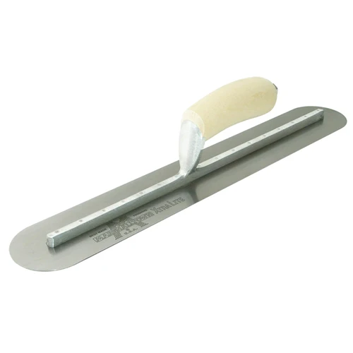 MarshallTown MXS815FR 13937 - 18 X 5 Finishing Trl-Fully Rounded Curved Wood Handle - Mactool Shop
