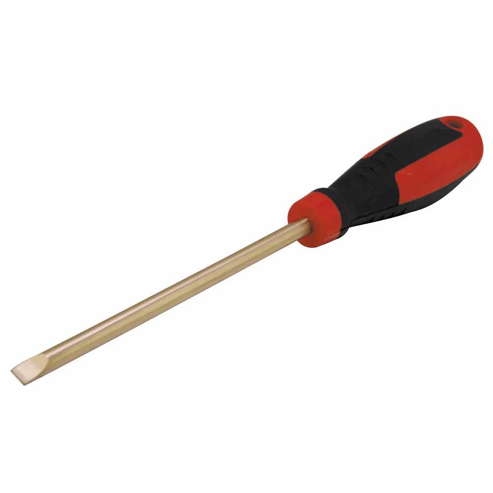 CS Unitec Ex801-6SB Copper Beryllium Non-Sparking, Non-Magnetic, Corrosion Resistant Flat Head Screwdriver 1/4