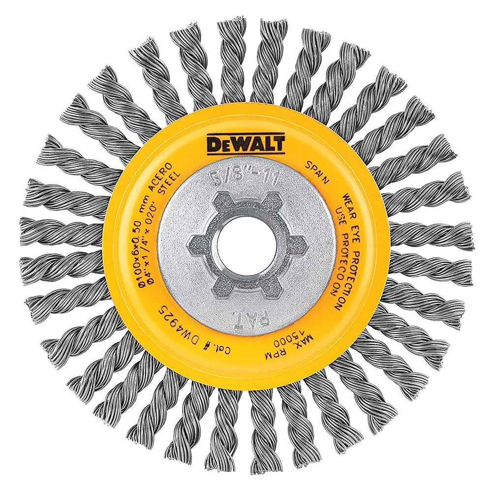 DeWalt DW4925 Carbon Stringer Wire Wheel, 4