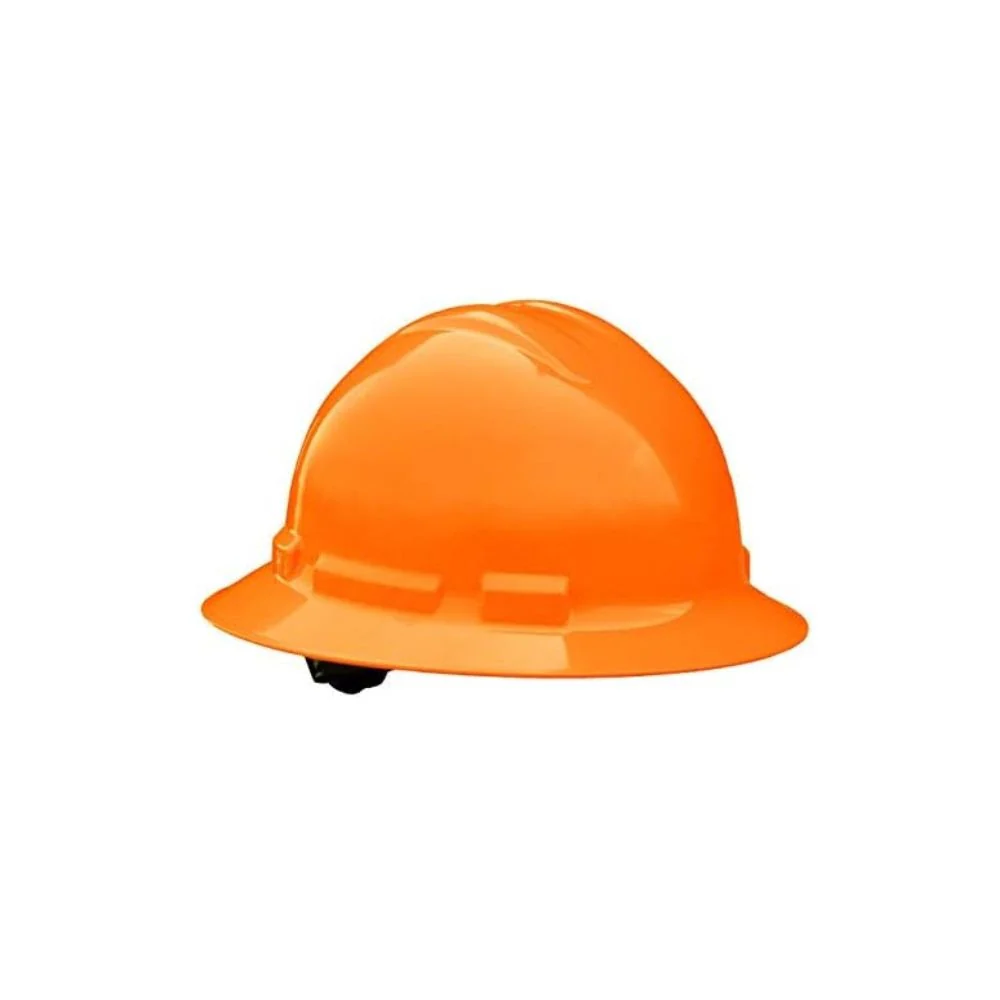 Radians QHR4-ORANGE Orange 4 Point Ratcheting Full Brim Hard Hat - Mactool Shop