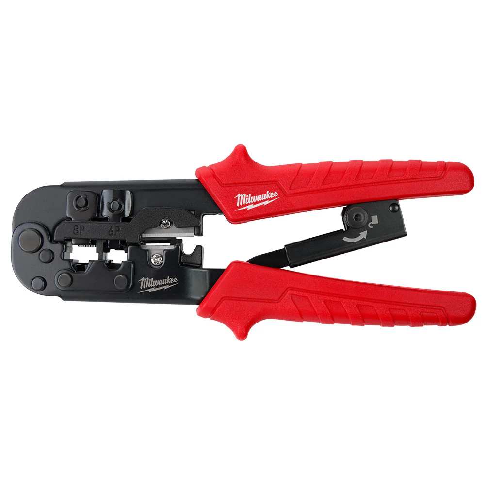 Milwaukee 48-22-3076 Ratcheting Modular Crimper & Stripper - Mactool Shop