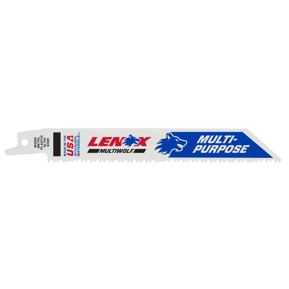 Lenox 20565S614R METALWOLF 6 in. 14 TPI WAVE EDGE Reciprocating Saw Blade - Mactool Shop