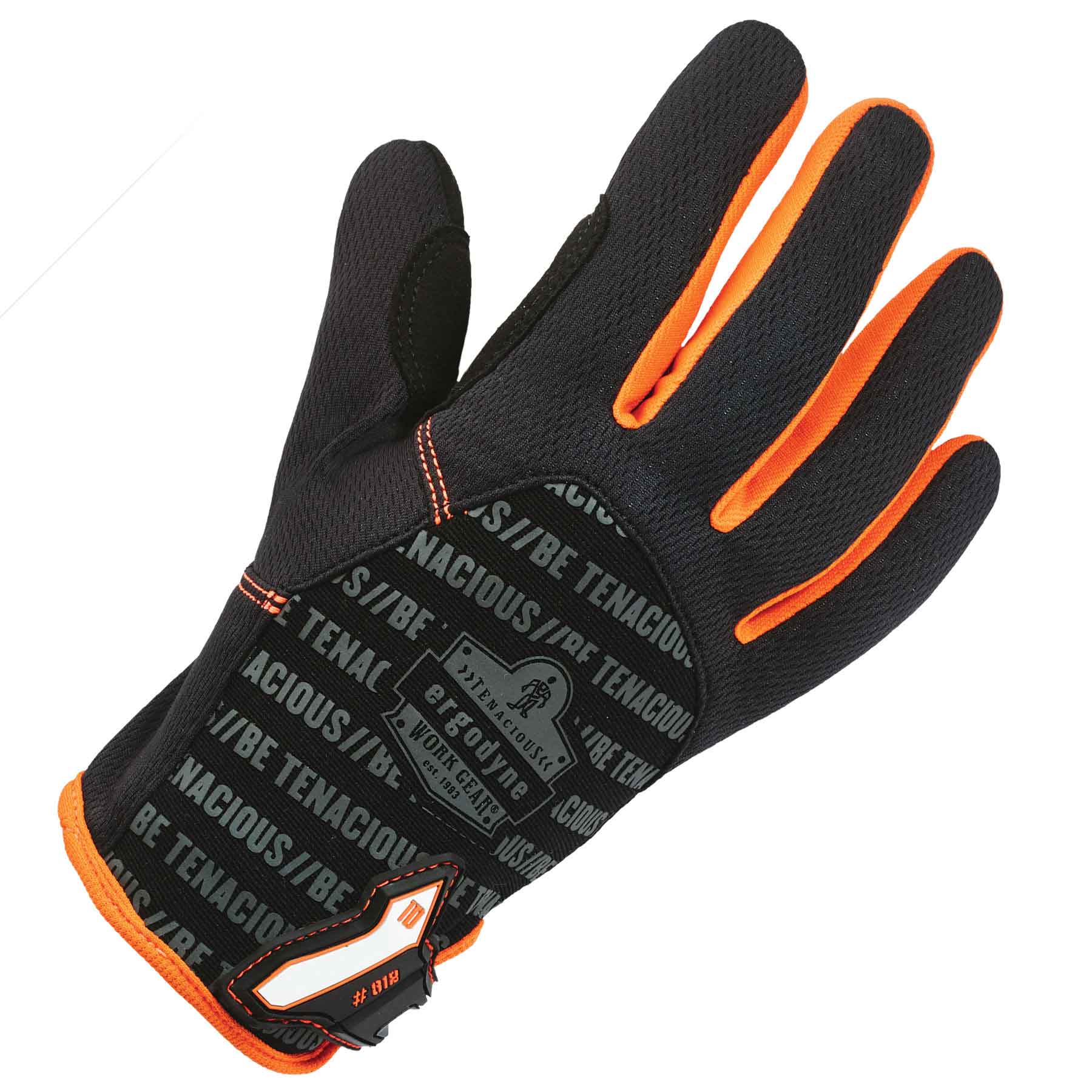 Ergodyne 17173 ProFlex 812 Standard Utility Gloves, Medium, Black - Mactool Shop