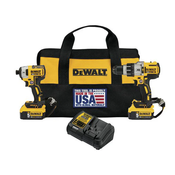 DeWalt DCK299P2LR 20V Max XR Premium 2 Kit, Lanyard Ready - Mactool Shop
