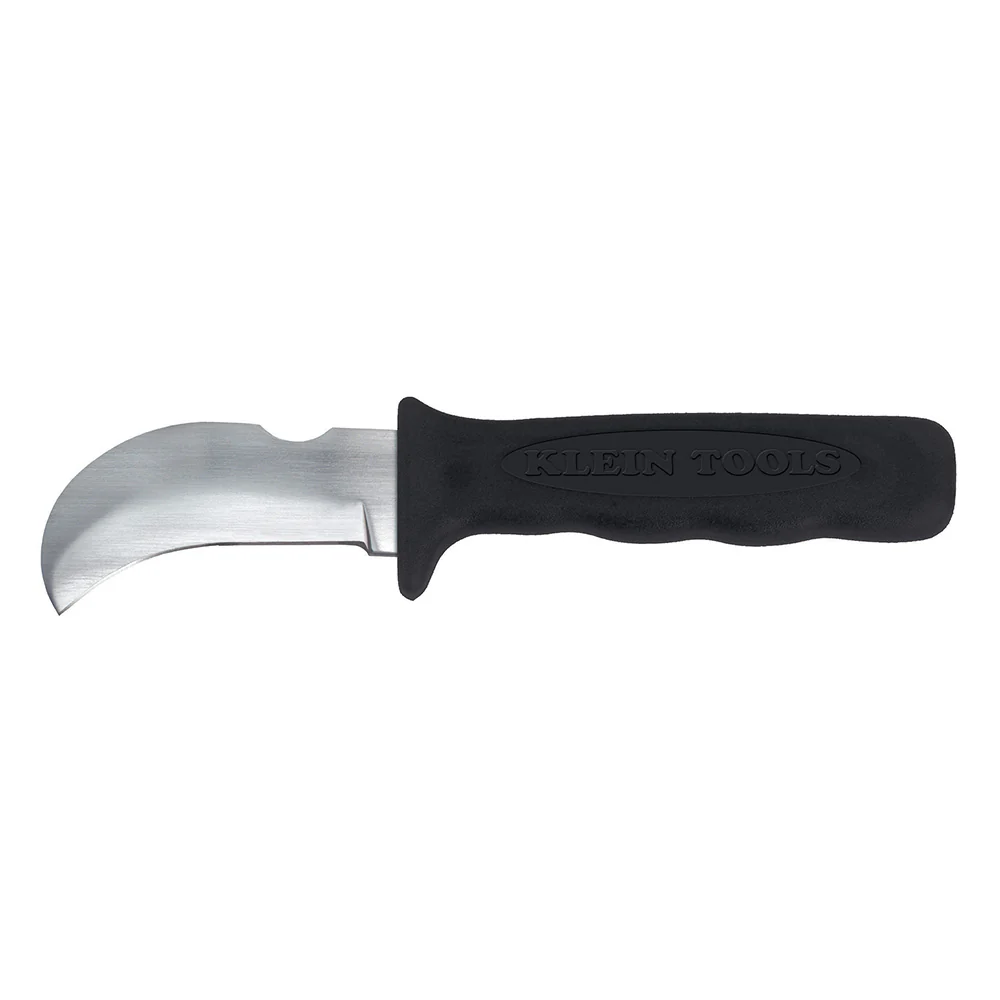 Klein Tools 1570-3LR Lineman's Skinning Knife with Hook Blade and Notch - Mactool Shop