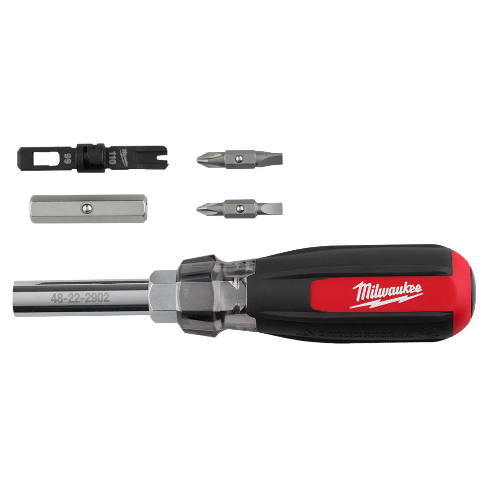Milwaukee 48-22-2902 9-in-1 Punchdown Multi-Bit Screwdriver - Mactool Shop