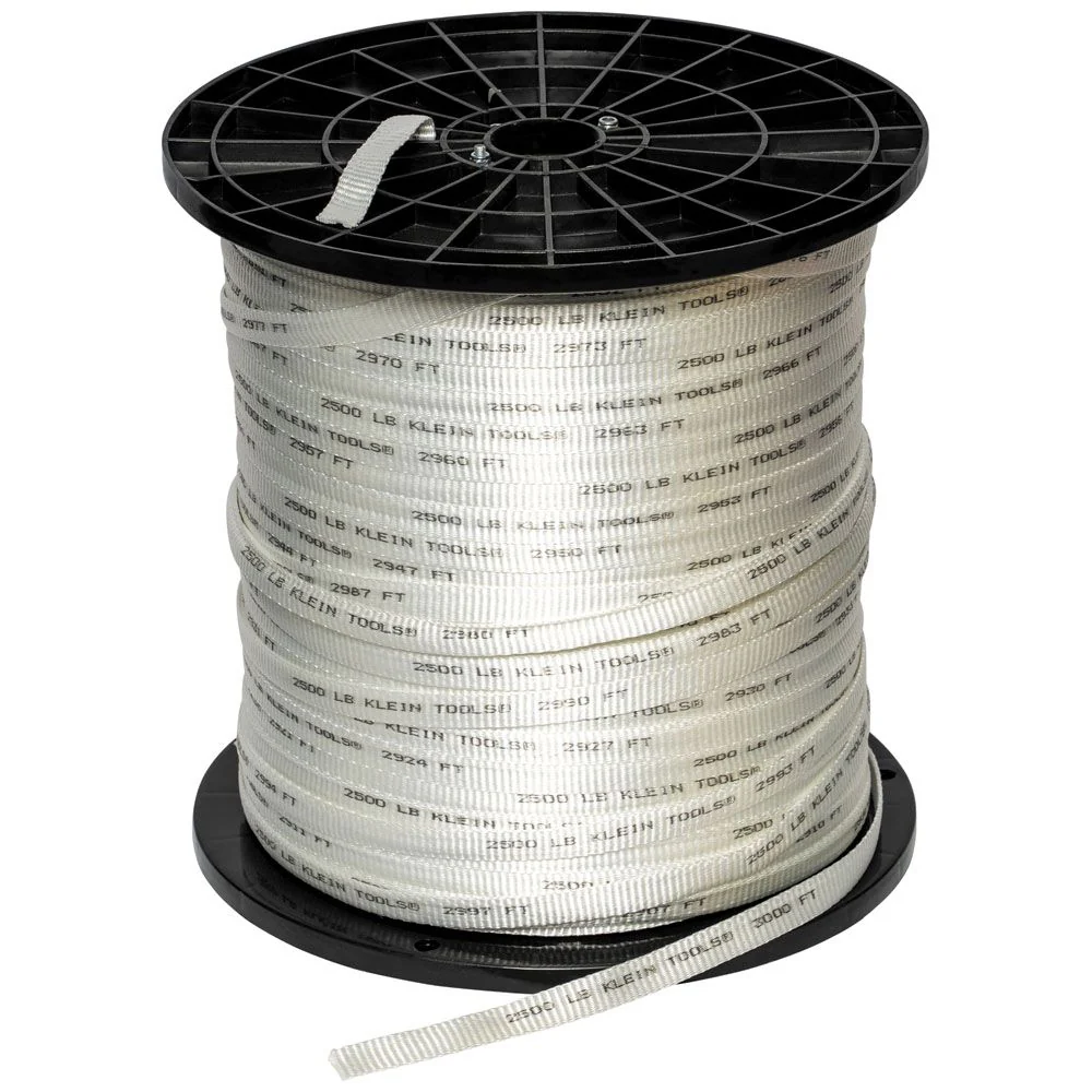Klein 50142 Conduit Measuring Pull Tape, 2500-Pound x 3000' - Mactool Shop