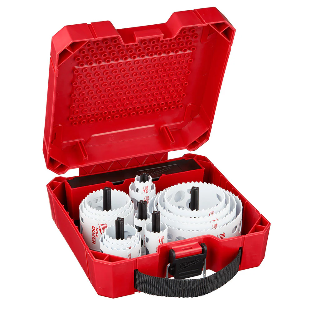 Milwaukee 49-22-4105 19-Piece Master Electrician's Hole Dozer Hole Saw Kit - Mactool Shop