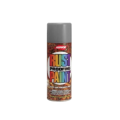 Aervoe 349 12 oz. Meter Gray DTM Rust Proof Enamel Any-Way Paint - Mactool Shop