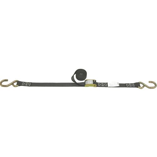 Lift All 6A112 Loadhugger Tiedown Cam Buckle with Zinc Plated S-Hook, 1