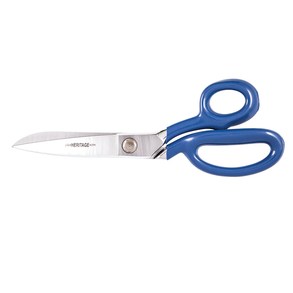 Klein 211H Bent Trimmer, Knife Edge, Blue Coated, 11-1/2