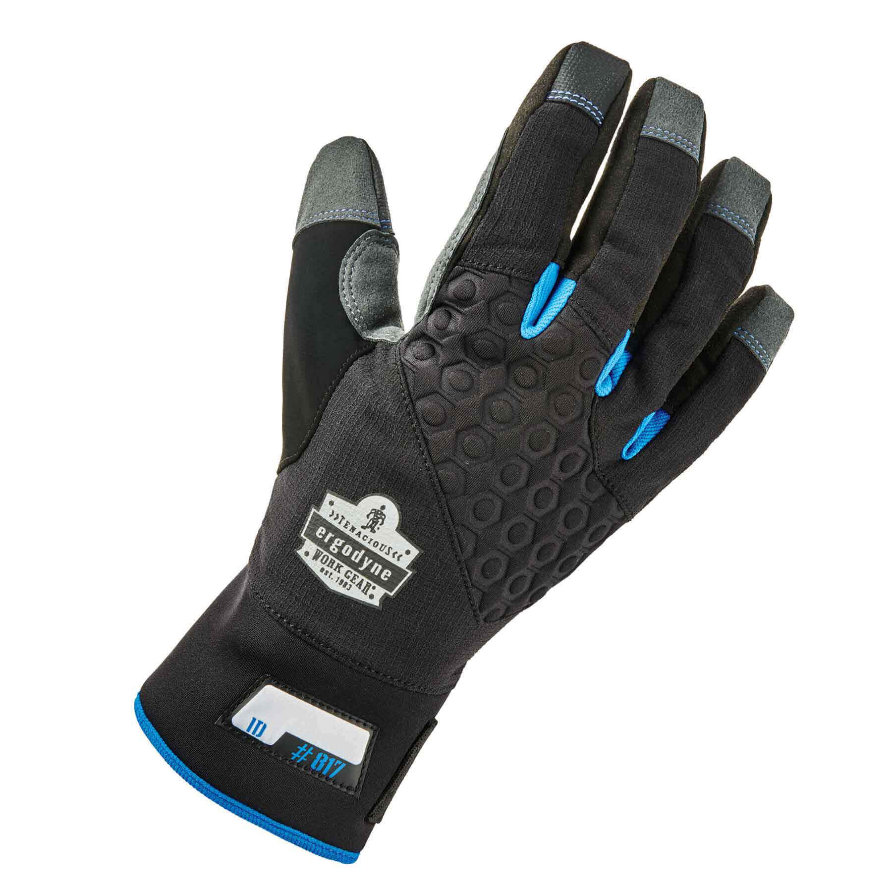 Ergodyne 17352 ProFlex 817 Reinforced Thermal Utility Gloves, Small, Black - Mactool Shop